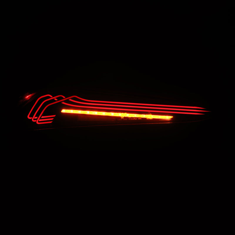 Alpharex GR Supra Laser Tail Lights - Led Black Red (September Dispatch)