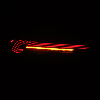 AlphaRex laser tail lights red sequential signal