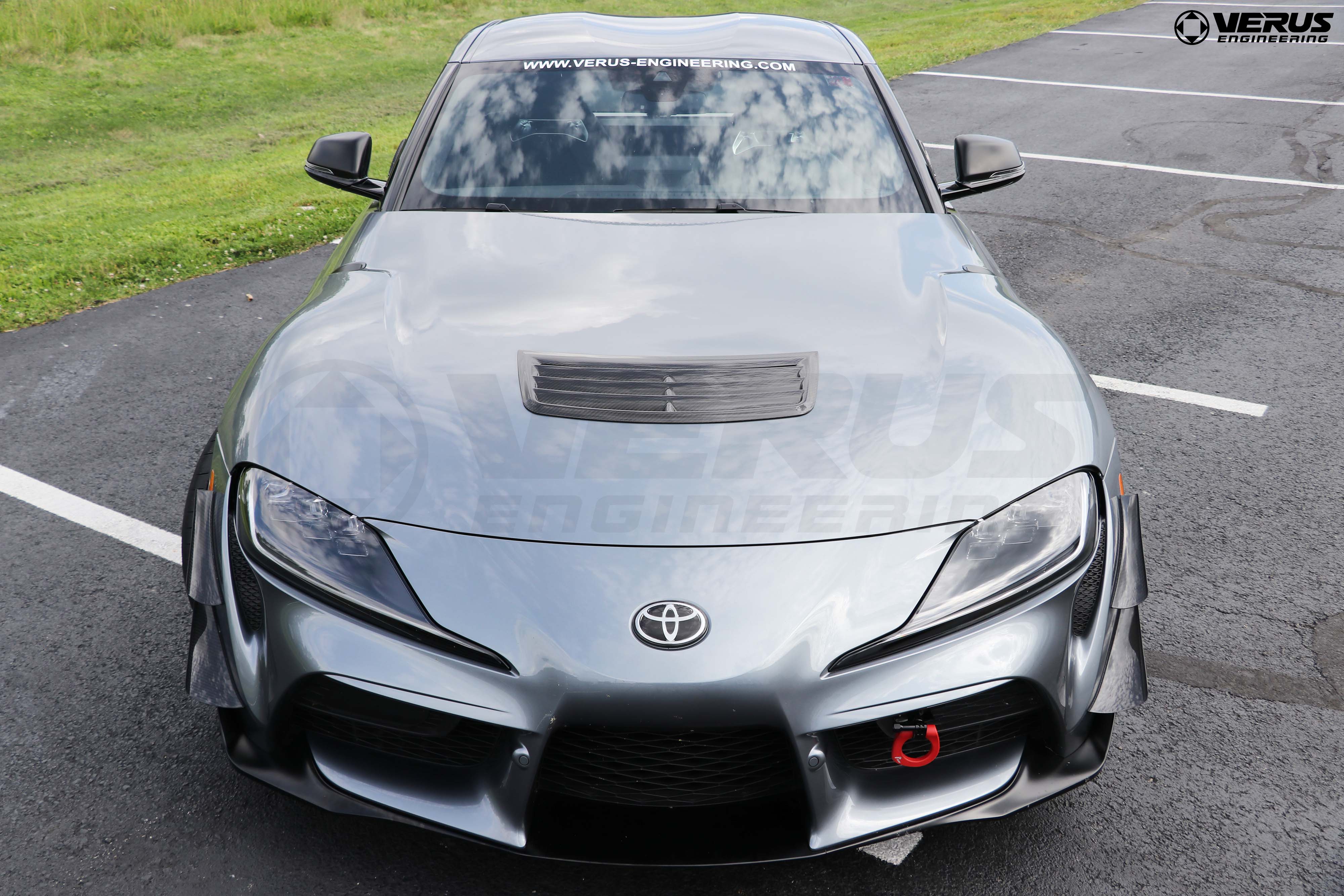 Verus Engineering Carbon Hood Louver Kit for Toyota GR Supra A90/A91 (MK5)