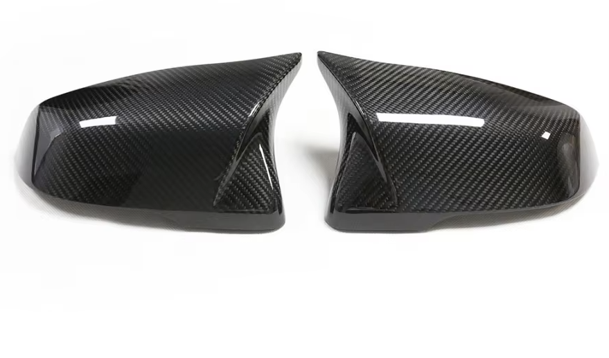 M Style Side Mirror Caps (Full Dry Carbon Fiber) for Toyota GR Supra