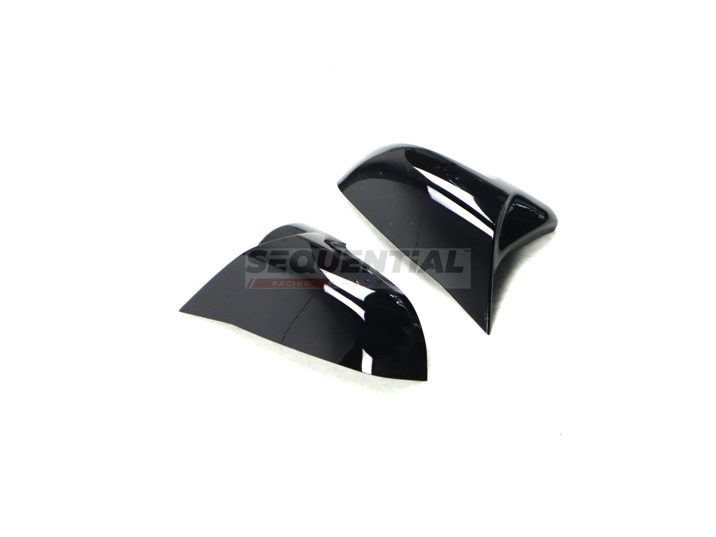 M Style Gloss Black Side Mirror Cap Replacements for Toyota GR Supra A90