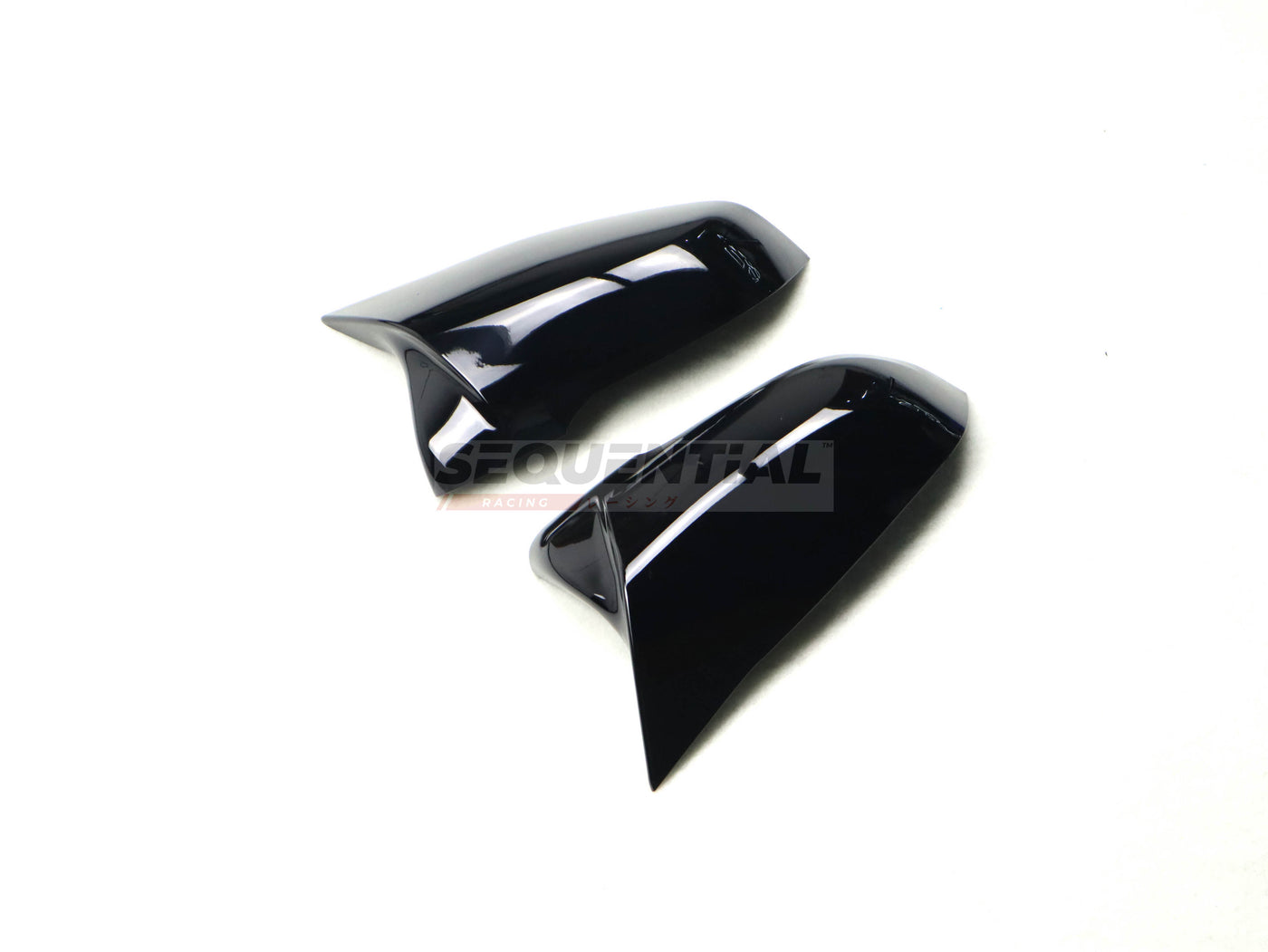 M Style Gloss Black Side Mirror Cap Replacements for Toyota GR Supra A90