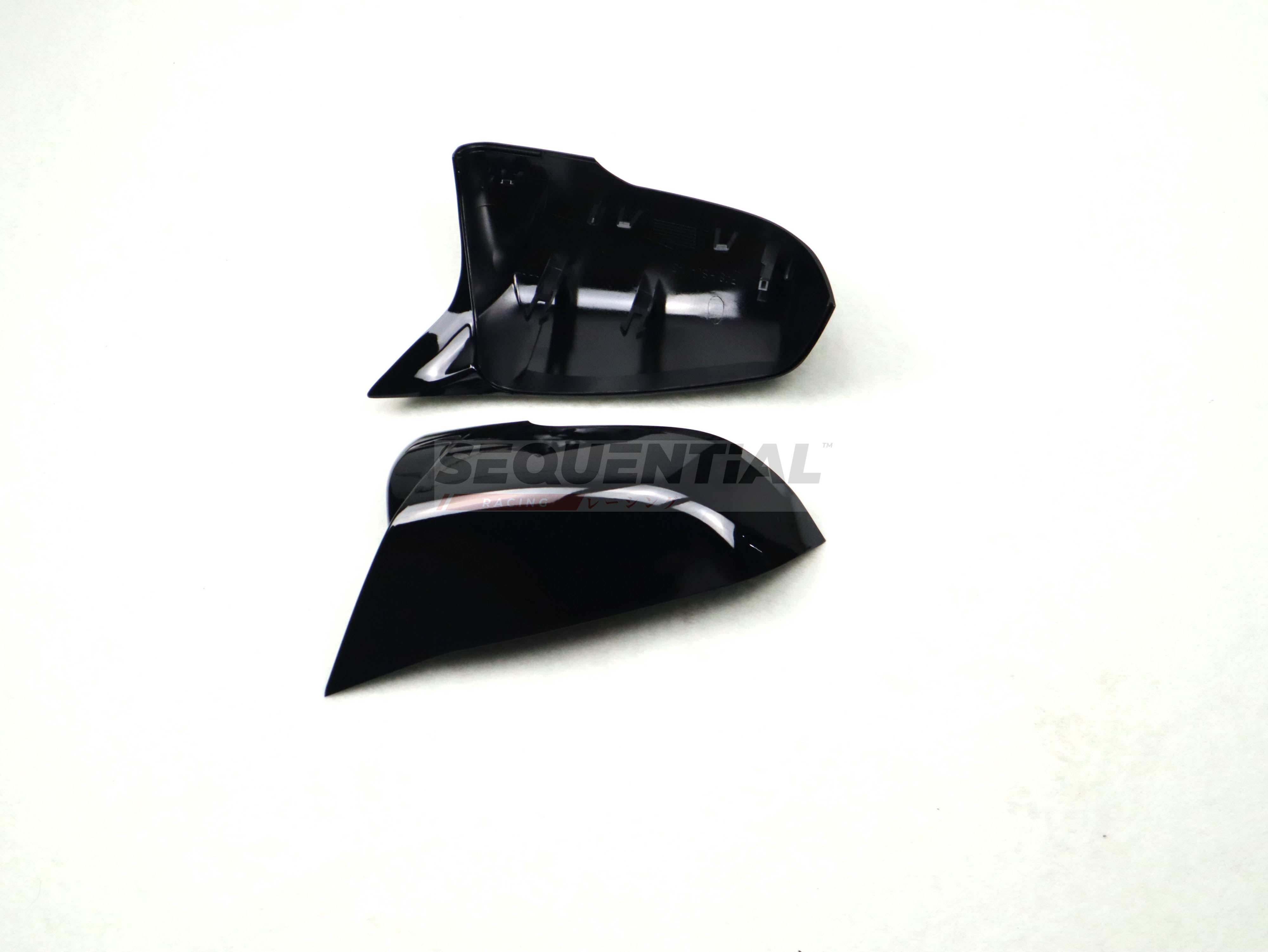 M Style Gloss Black Side Mirror Cap Replacements for Toyota GR Supra A90