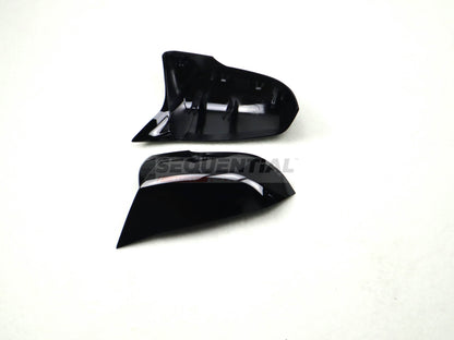 Mirror Caps M design Piano Black  for Toyota GR Supra A90
