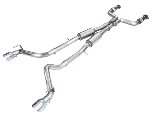 AWE 2023 Nissan Z RZ34 Track Edition Full Exhaust System Black tips