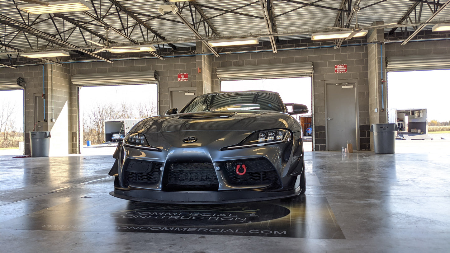 Verus Engineering Carbon Hood Louver Kit for Supra(MK5)