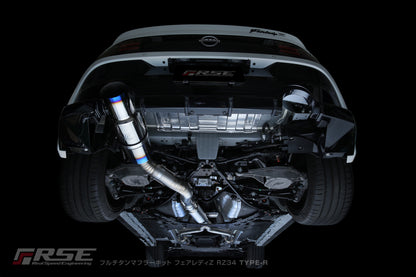 RSE Type R Single Exit Exhaust – Nissan Z / Z Nismo RZ34