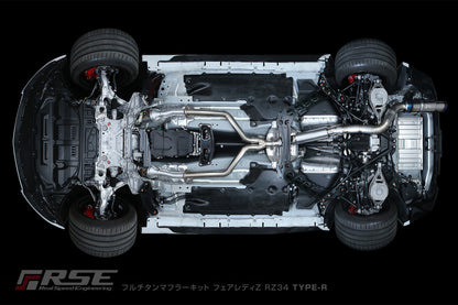 RSE Type R Single Exit Exhaust – Nissan Z / Z Nismo RZ34