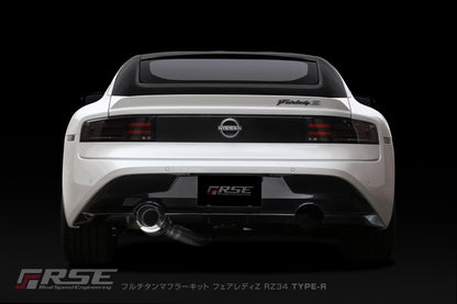 RSE Type R Single Exit Exhaust – Nissan Z / Z Nismo RZ34