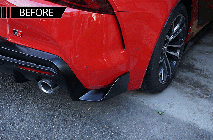 Axis Parts Japan GT Style Dry Carbon Fibre Rear Spats – Toyota GR Supra A90/A91