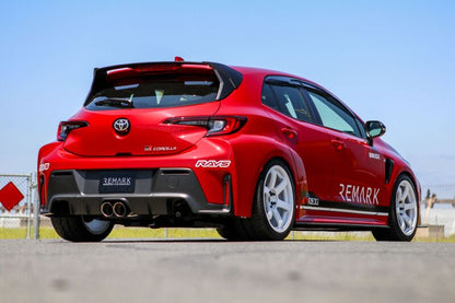 REMARK Toyota GR Corolla w/ Resonator Burnt Stainless Steel Catback Exhaust
