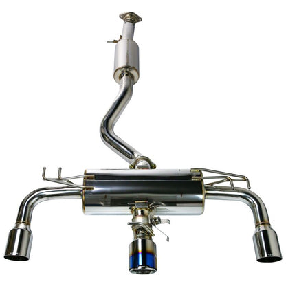 Remark 2023+ Toyota GR Corolla Elite Spec Cat-Back Exhaust Polished Burned TI Tips