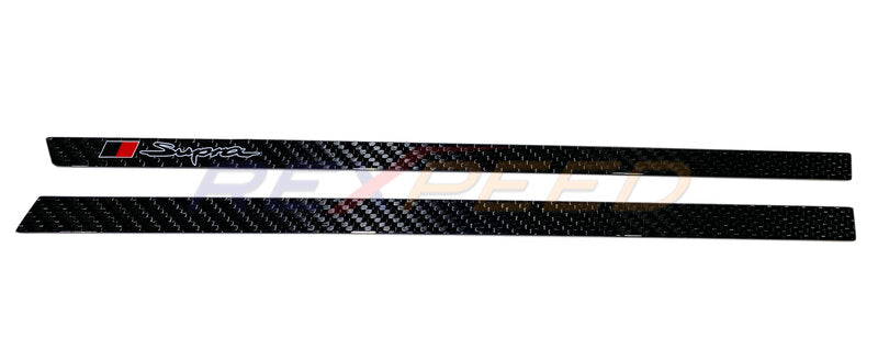 Rexpeed Carbon Fiber Dash Trim (RHD) for Toyota GR Supra