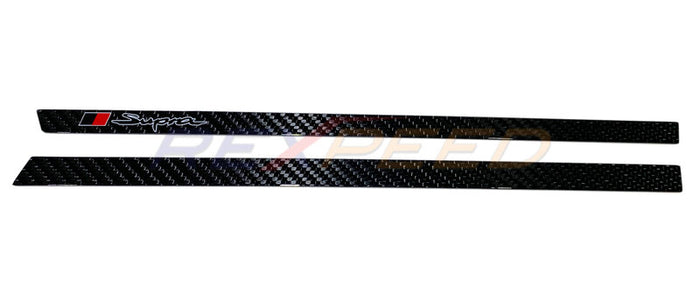 Rexpeed carbon fiber dash trim (RHD) for Toyota GR Supra