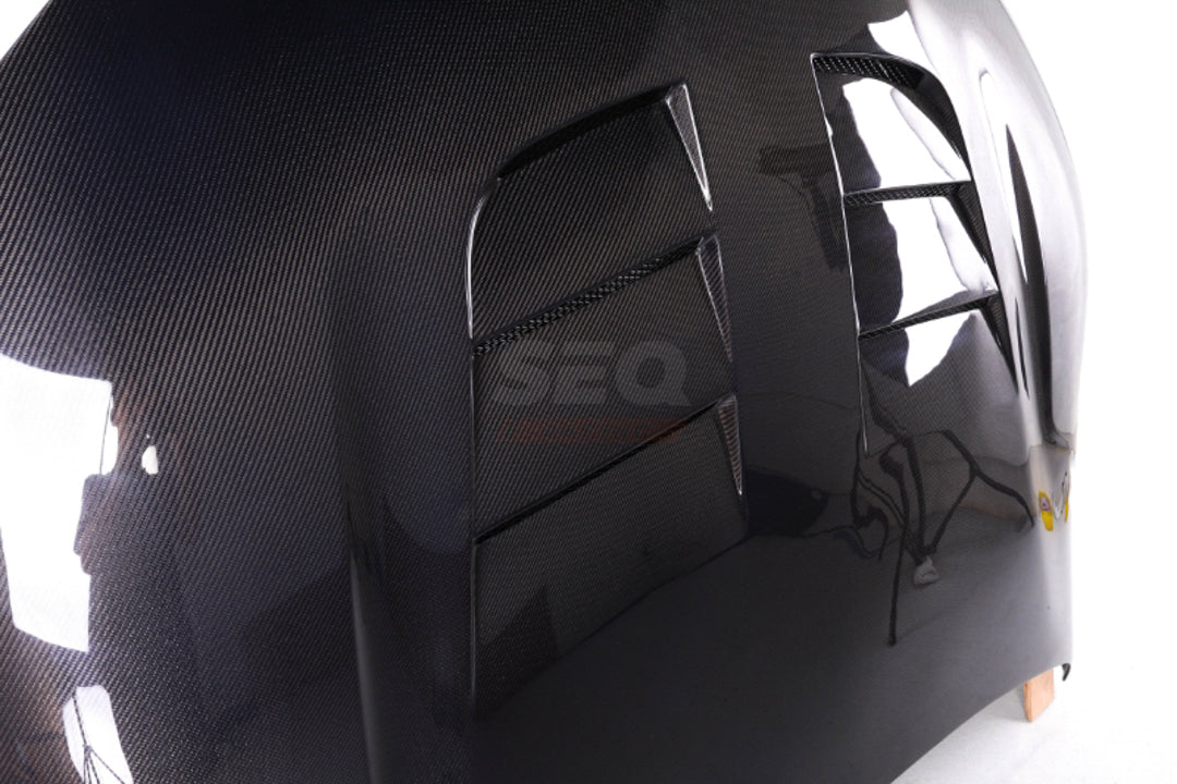 Toyota Supra Hood - Seibon Type 2 TSII Style Carbon Fibre