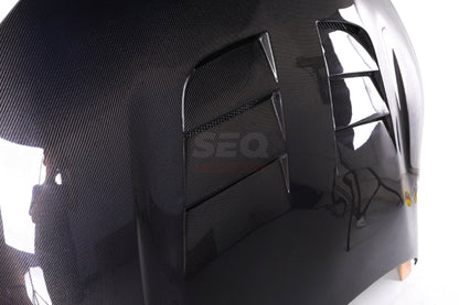 Toyota Supra Hood - Seibon Type 2 TSII Style Carbon Fibre