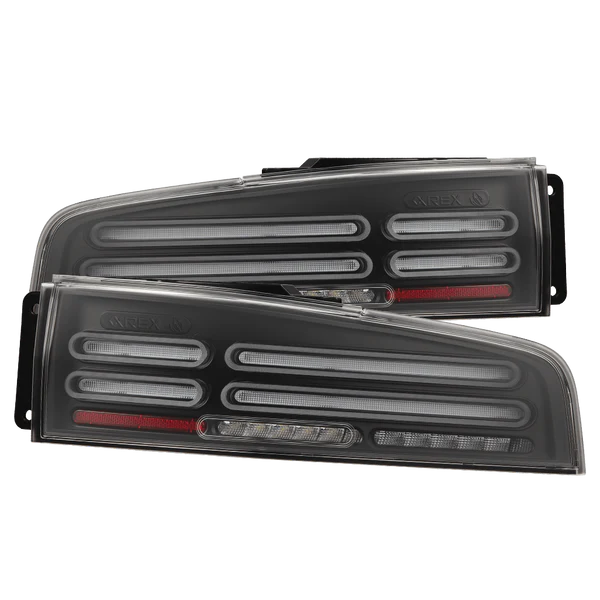 AlphaRex 23-25 Nissan Z Nova-Series Quad-Loop Style LED Tail Lights - Alpha Black