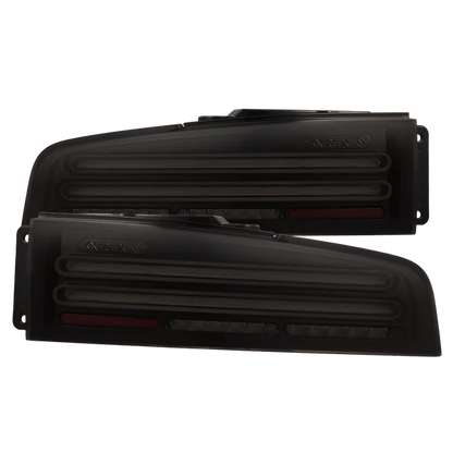 AlphaRex 23-25 Nissan Z Twin-Loop Style LED Tail Lights - Alpha Black