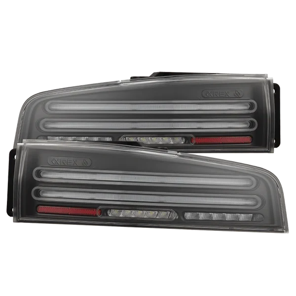 AlphaRex twin-loop tail lights black – Nissan Z