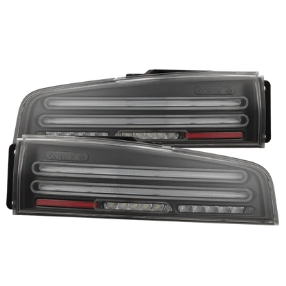AlphaRex twin-loop tail lights black – Nissan Z