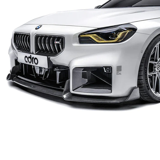 ADRO Carbon Fiber Front Lip – BMW G87 M2 (OEM Bumper)