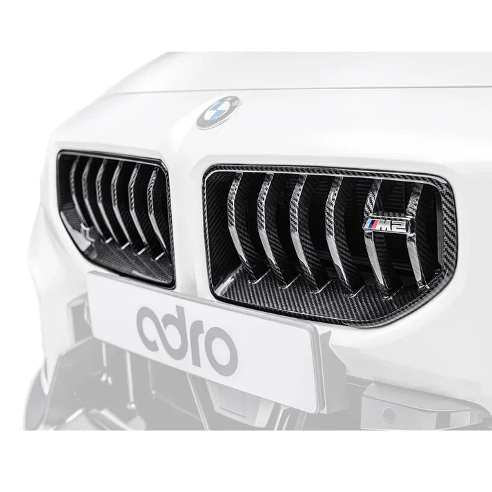 ADRO Carbon Fiber Grille – BMW G87 M2 (OEM Bumper)