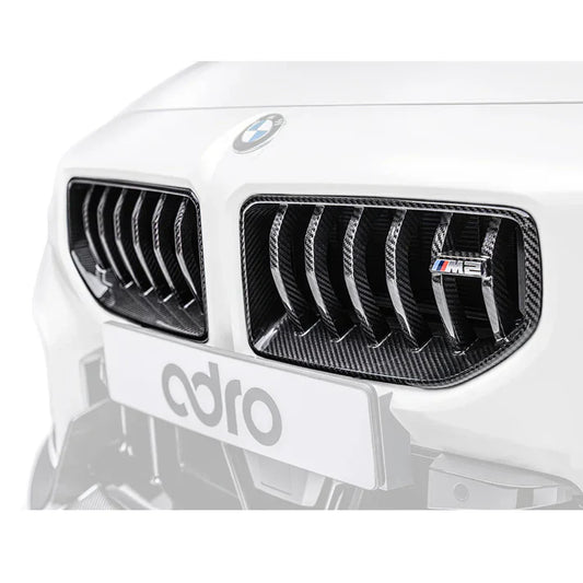 ADRO Carbon Fiber Grille – BMW G87 M2 (OEM Bumper)