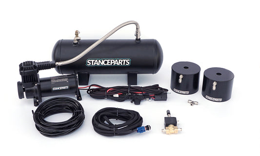 StanceParts Air Cup Lift System – Toyota GR Supra & BMW + more (Front / Full Kit)