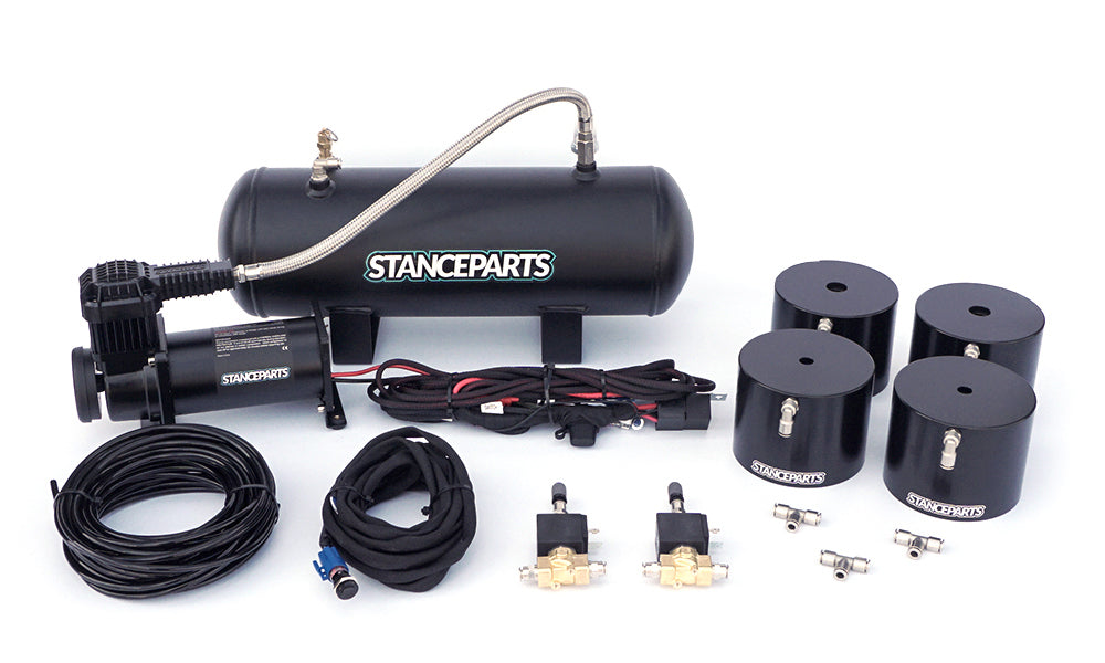 StanceParts Air Cup Lift System – Toyota GR Supra & BMW + more (Front / Full Kit)