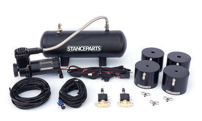 StanceParts Air Cup Lift System – Toyota GR Supra & BMW + more (Front / Full Kit)
