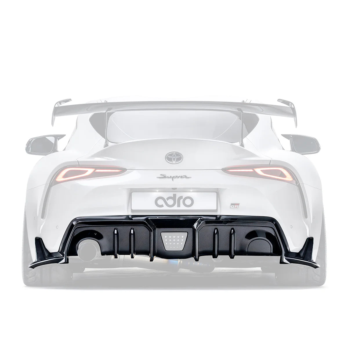 ADRO Carbon Fiber Rear Diffuser – Toyota GR Supra A90/A91 (MK5)
