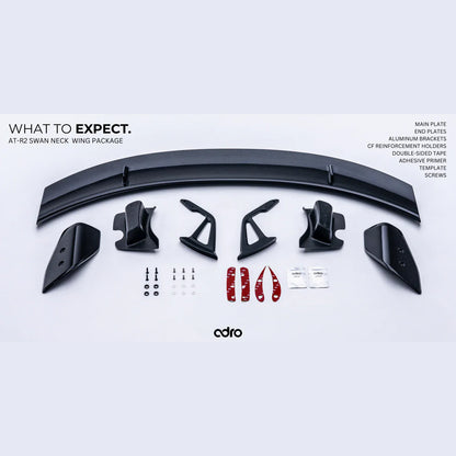 ADRO AT-R2 Carbon Fiber Rear Wing – Toyota GR Supra A90/A91 (MK5)