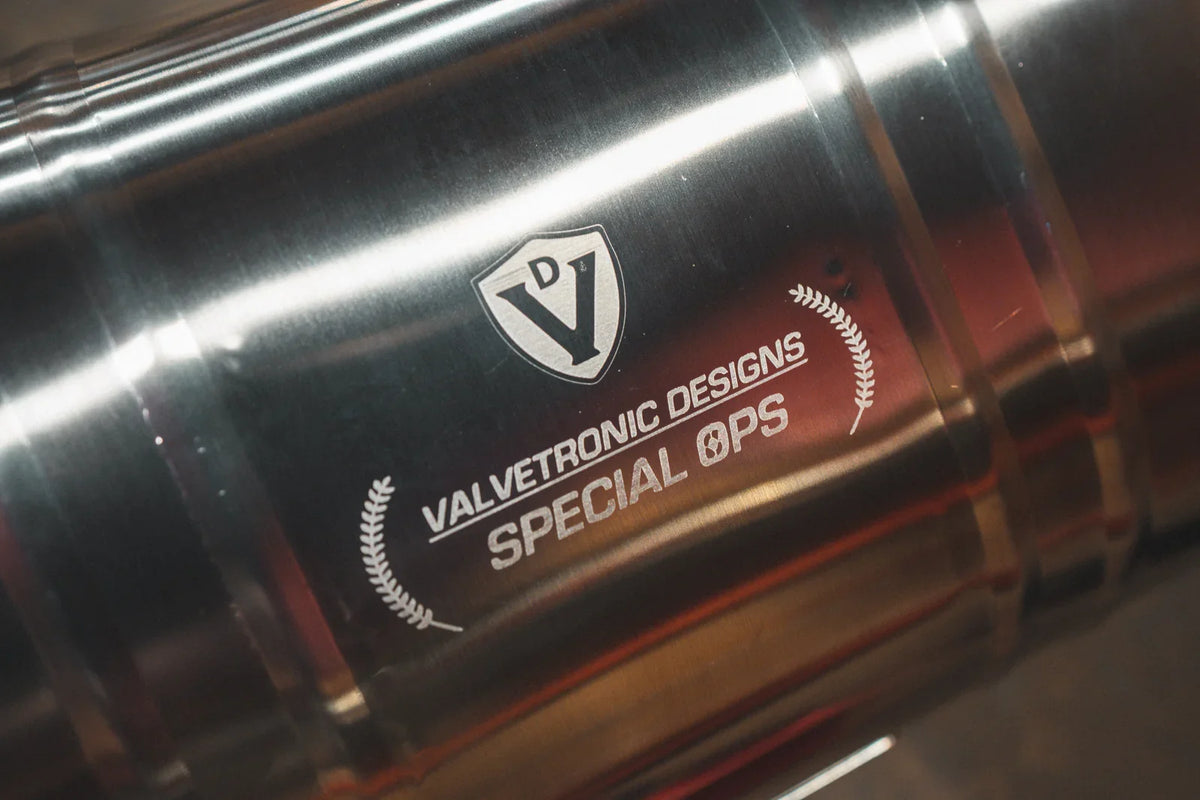 Valvetronic brushed exhaust – valves