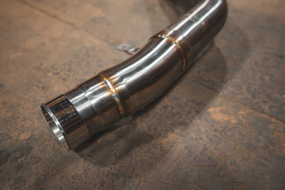 Valvetronic brushed exhaust – rear section