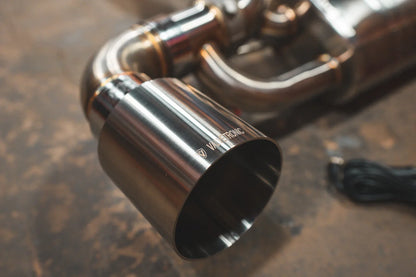 Valvetronic brushed exhaust – welds