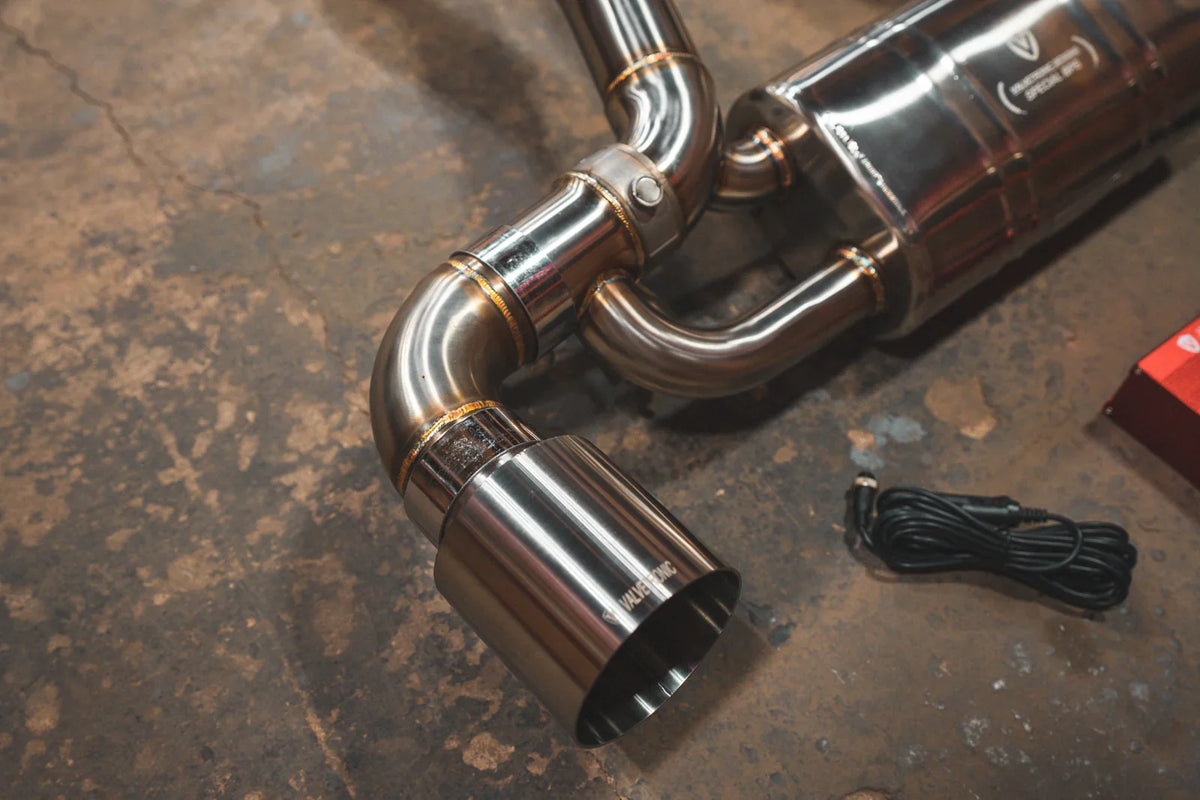 Valvetronic brushed exhaust – full system