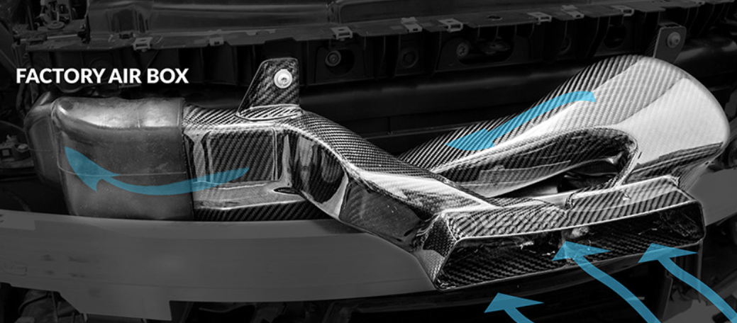 A90 Supra Carbon Intake Duct -  Track Cooling Focused