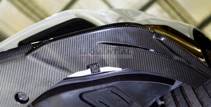 TOMS STYLE FRONT DIFFUSER LIP CARBON FIBER - GR SUPRA