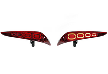 Heritage Red Squared LED Tail Lights for Supra MK5