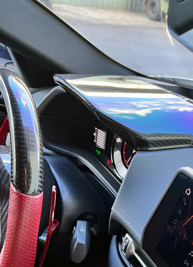 CLUSTER COVER CARBON FIBER - TOYOTA GR SUPRA