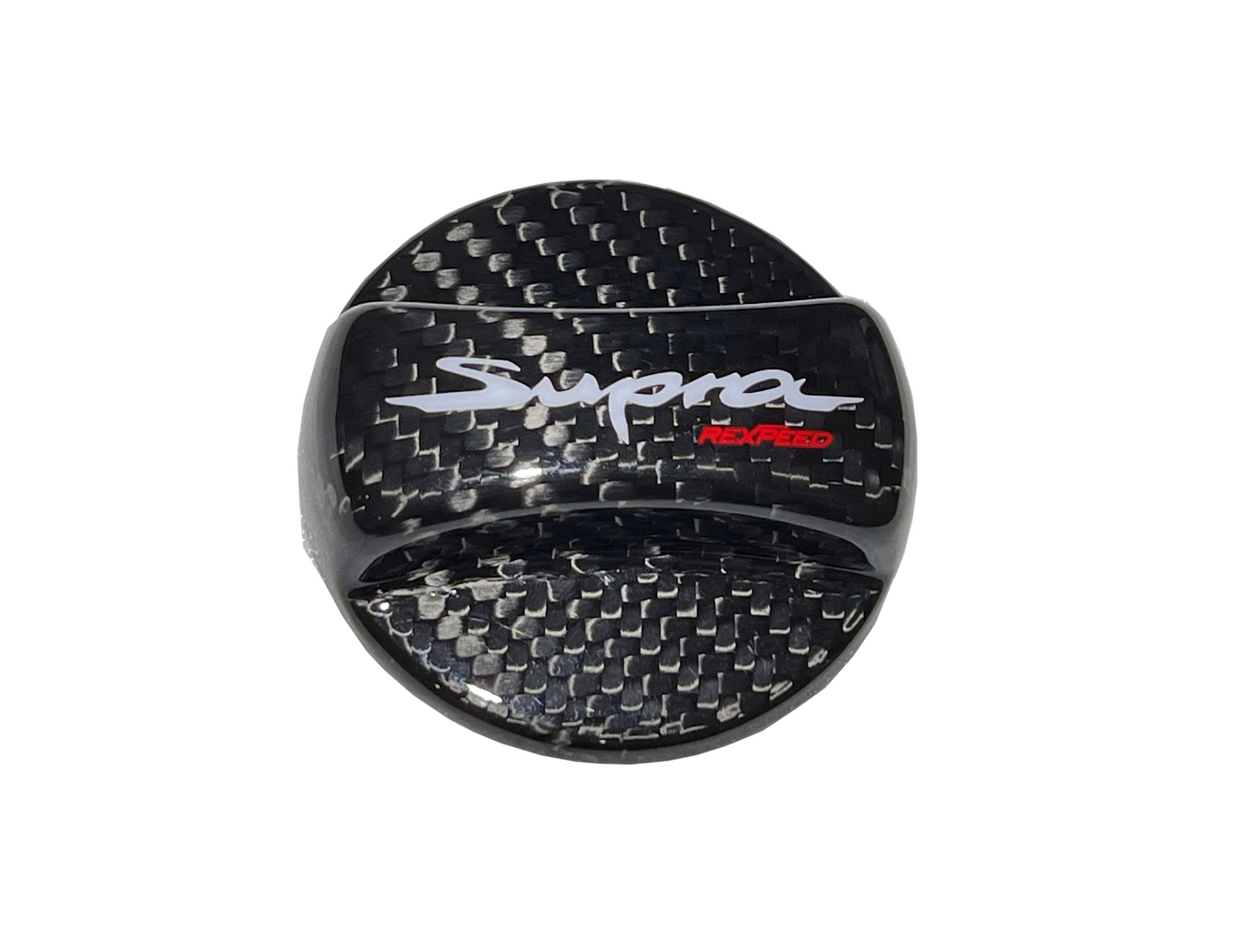 Rexpeed Dry Carbon Fiber Fuel Cap Cover for Toyota GR Supra A90