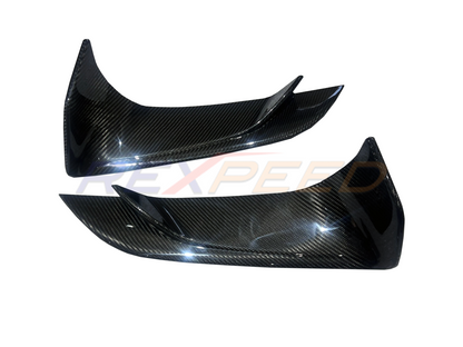 REXPEED Dry Carbon Lower Front Bumper Covers A90 Supra