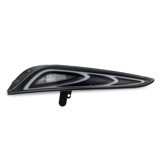 AlphaRex 20-24 Toyota Supra LUXX-Series FT-1 Style LED Tail Lights Black (Late Oct)