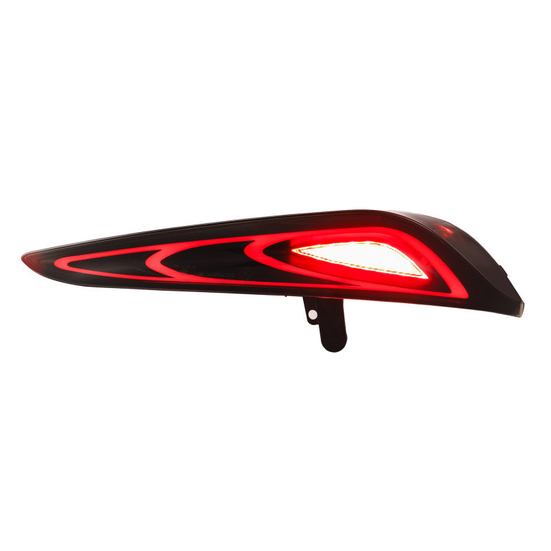 AlphaRex FT-1 tail lights alpha black lit