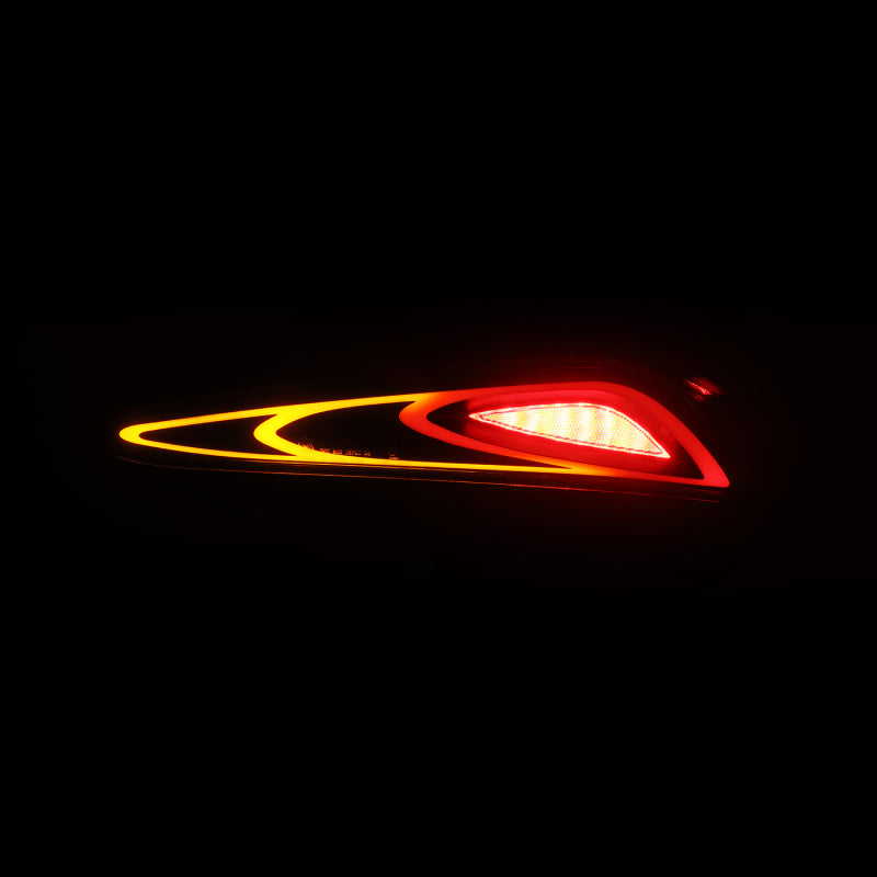 AlphaRex 20-24 Toyota Supra LUXX-Series FT-1 Style LED Tail Lights Alpha Black (Late Sep)