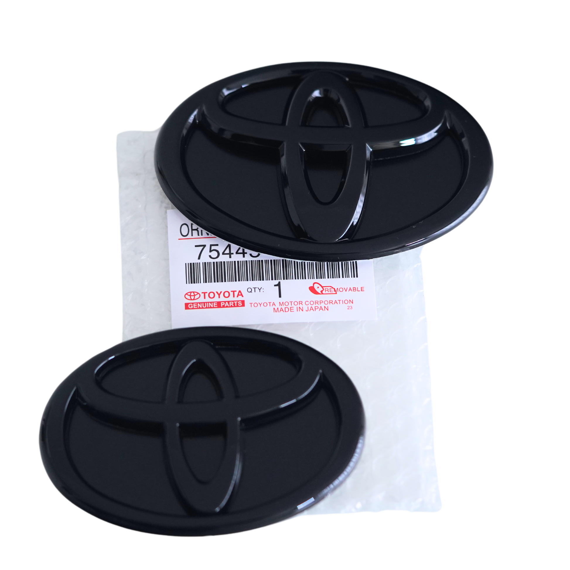 Toyota black supra emblem replacement MK5