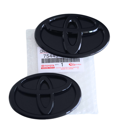 Toyota black supra emblem replacement MK5