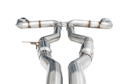 AWE Tuning Resonated Track Edition Exhaust (Chrome) for Supra A90