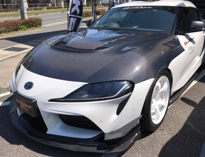 Varis Style Arising-I Vented Hood (Full Carbon Fiber) for Toyota GR Supra MK5 A90/A91