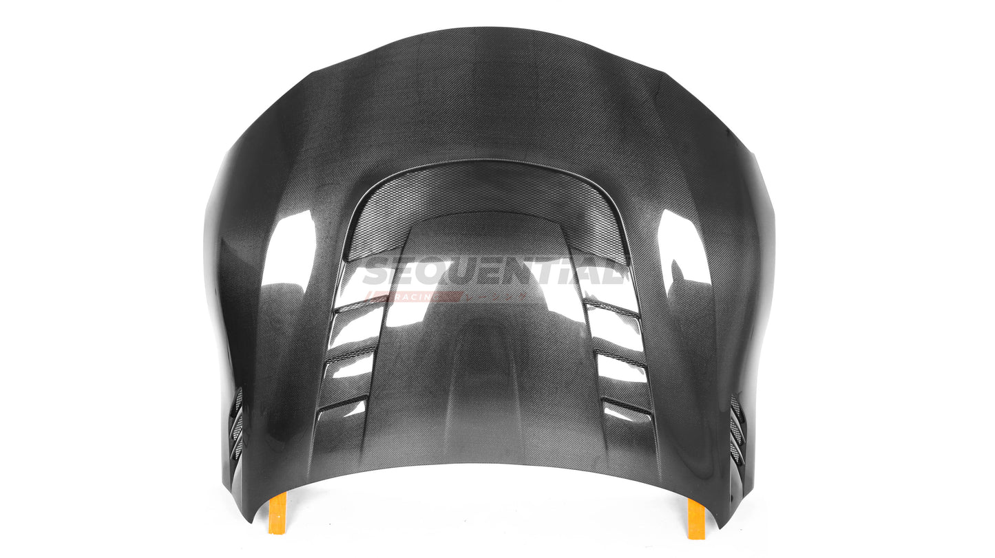 Varis Carbon Fiber Hood Toyota Supra A90 4